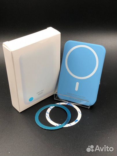 Battery Pack Magnetic 5000mah для iPhone Blue