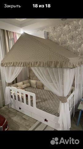 Текстиль для кроватей домиков