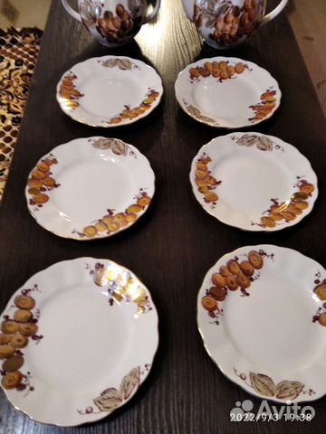 Лфз СССР. Десертные блюдца