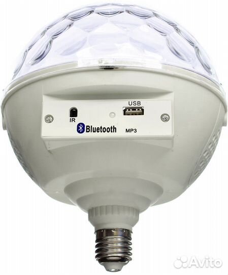 Световое шоу, лампа Е27, MP3/USB(G), Bluetooth