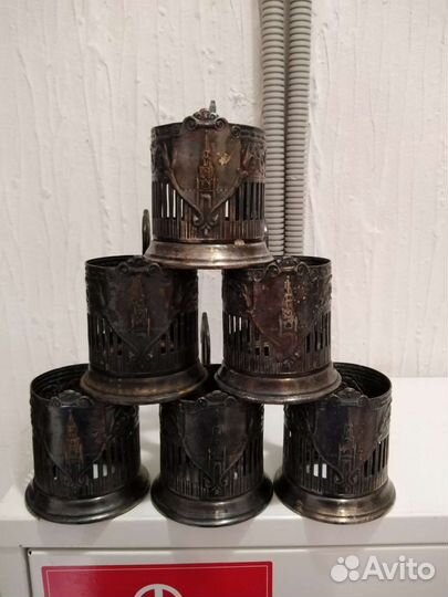 Подстаканники Кольчугино наборы 6 шт