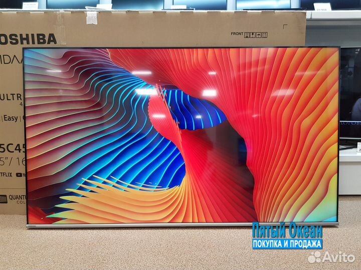 65'' (165см) Телевизор Toshiba 65C450KE. Гарантия