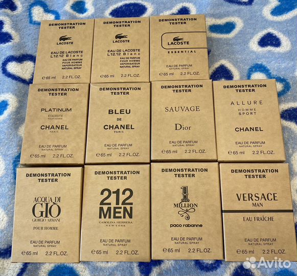 Парфюм тестеры