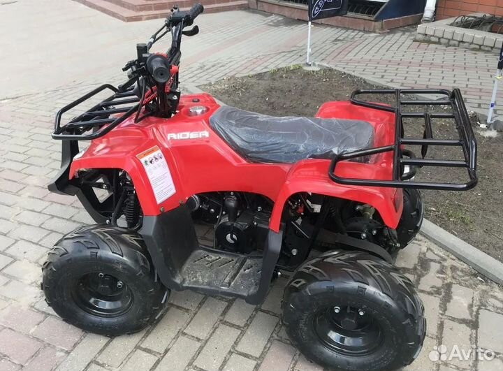 Квадроцикл ATV 110 Rider красный