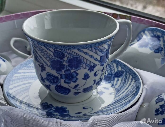 Сервиз чайный, кофейный на 6 персон