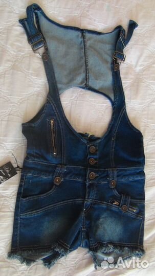 Новые шорты на лямках