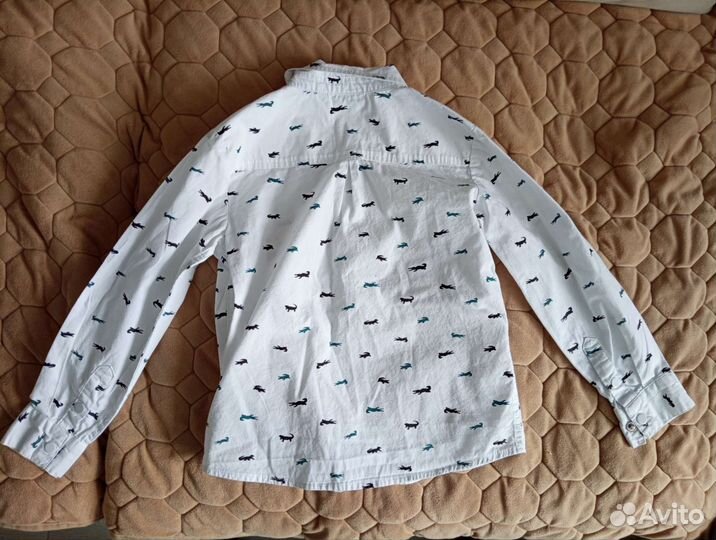 Рубашка детская для мальчика 110-116