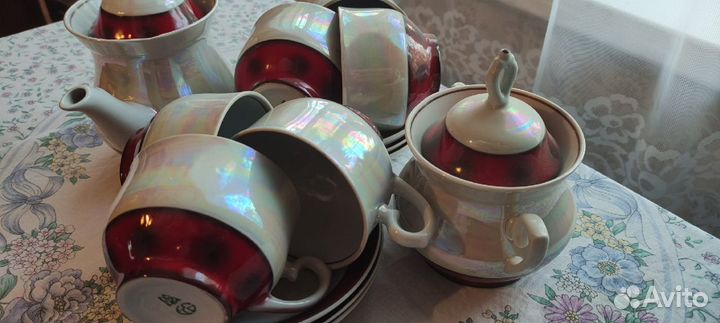 Чайный сервиз мфз (Минский фарфоровый завод) 1993г