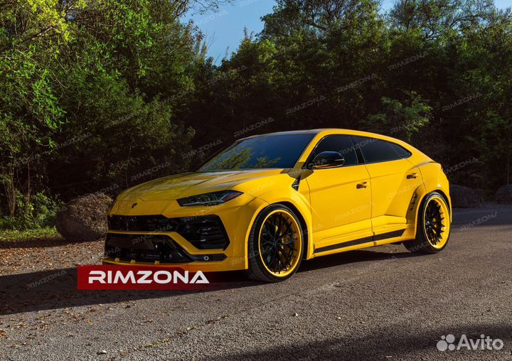 Кованые диски R22 на Lamborghini Urus