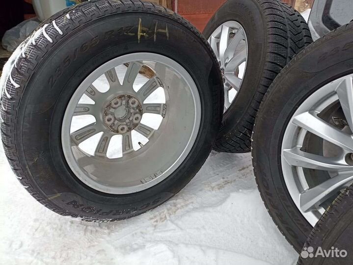 Оригинальные диски+резина Alfa-Romeo R17