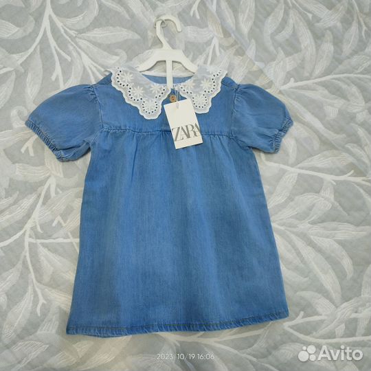 Платье для девочки zara 104