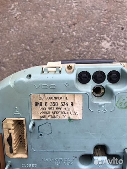 Приборная панель BMW 5 e34