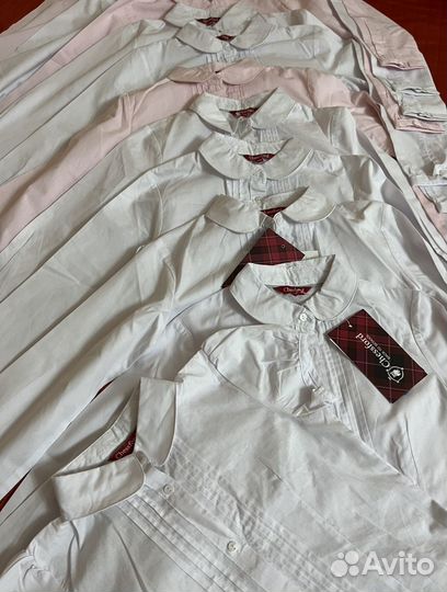 Рубашки для школы 100 хлопок. любая