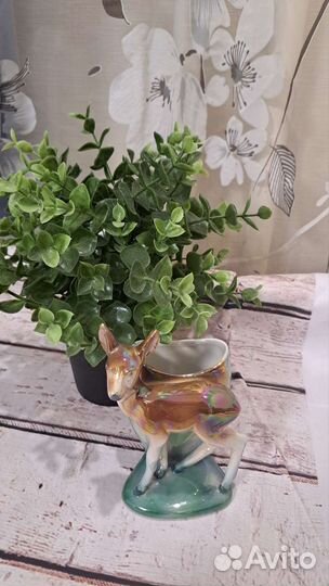 Фарфор статуэтка Косуля оленёнок, Grafenthal, Герм