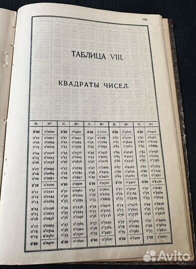 Пятизначные таблицы логарифмов Г. Гаусса 1923