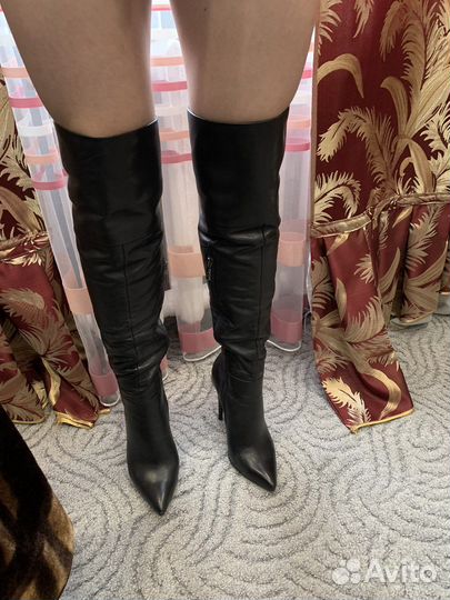 Сапоги ботфорты