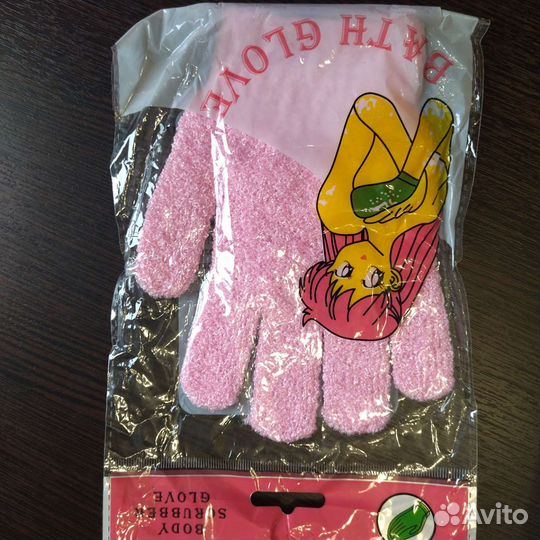 Варежка мочалка