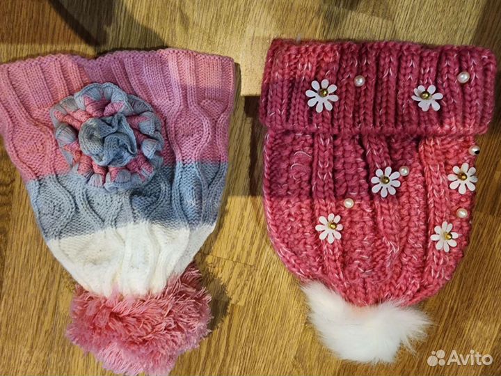 Вязанная шапка детская