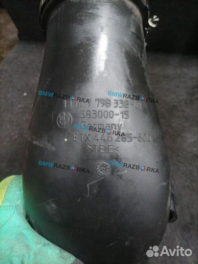 Патрубок чистого воздуха (к турбине) BMW X5 E70