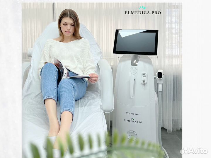 Диодный лазер ElMedica Evo’Pro, мощный аппарат