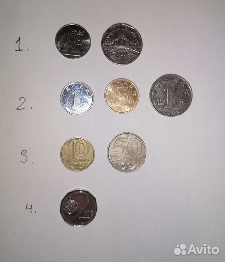 Монеты разных стран