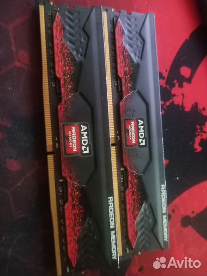 Оперативная память ddr4 16gb 2x8 Gb AMD Radeon R7