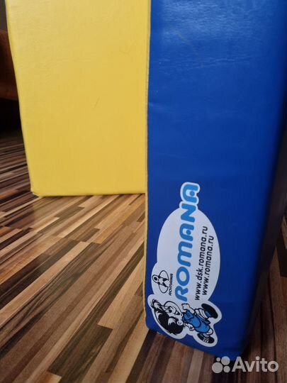 Мат гимнастический складной