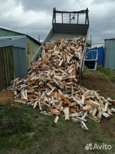 Дрова Берёзовые Газель Полная с горкой