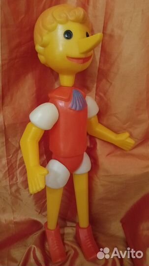 Игрушка Буратино Моск,зав, пластм, игрмалыш60гг