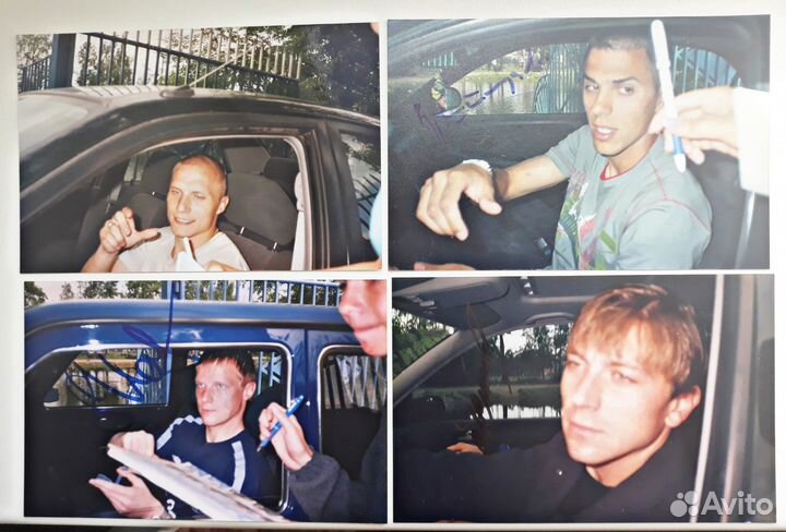 Автографы футболистов 