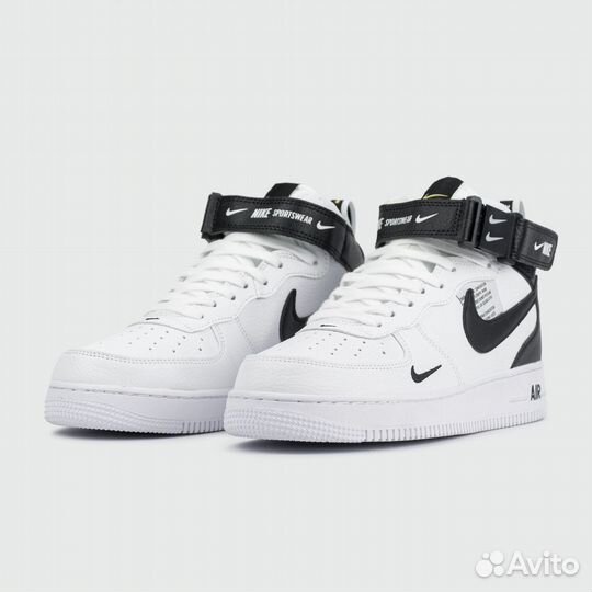 Nike Air Force 1 Mid LV8 Utility White / Black