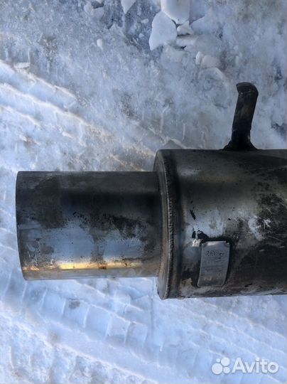 Глушитель прямоточный