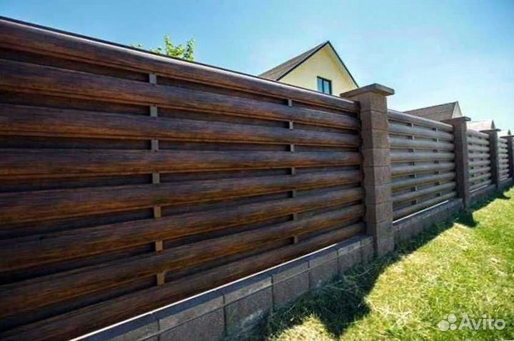 Забор жалюзи