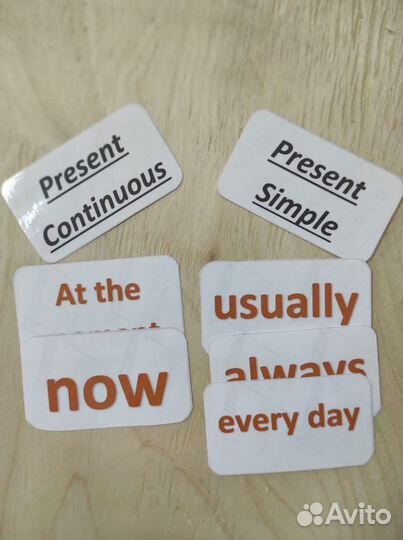 Карточки по английскому языку