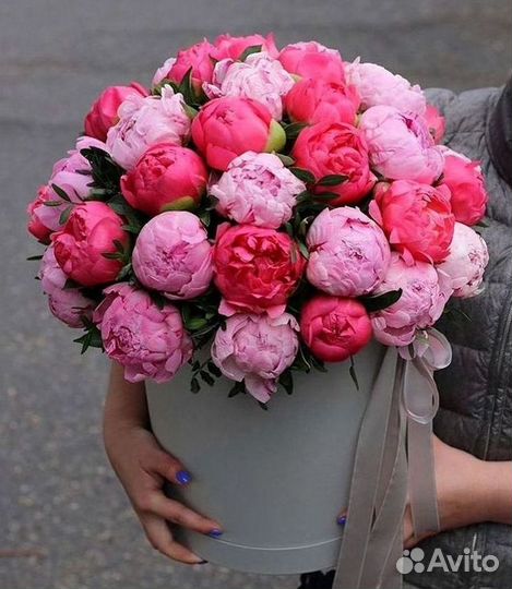 Пионы Букеты Цветы Доставка
