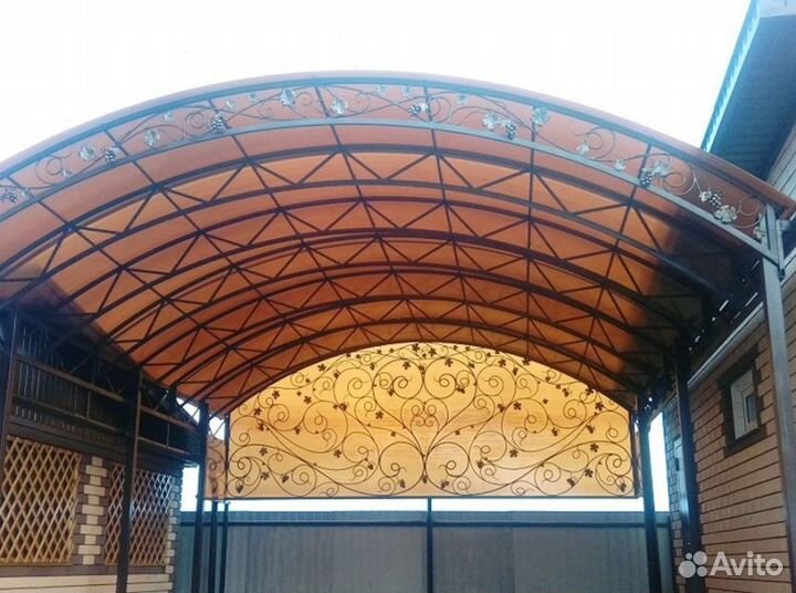 Навесы с установкой