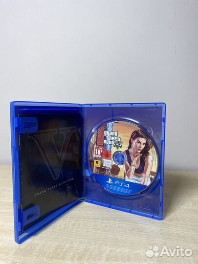 Диск для Ps4/Ps5 Grand Theft Auto 5