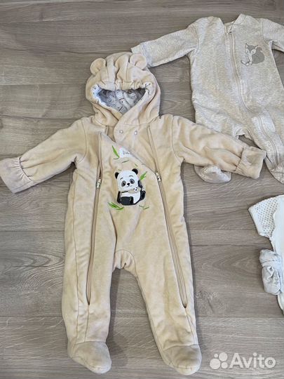 Детская одежда пакетом 56, 62, 74