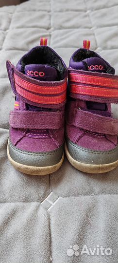 Ботинки ecco для девочки 21
