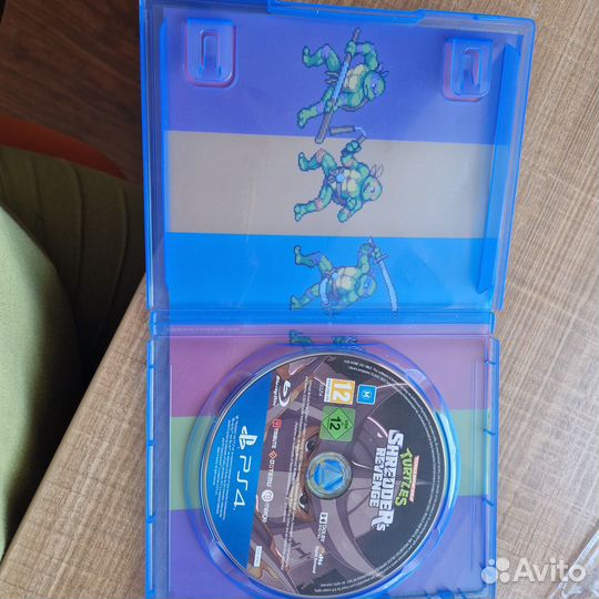 Игра на PS4 черепашки ниндзя