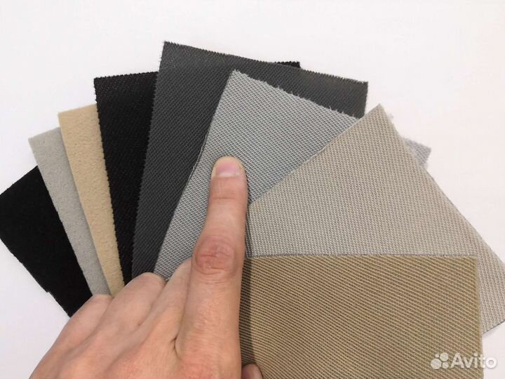 Потолочная автомобильная ткань светло-серая