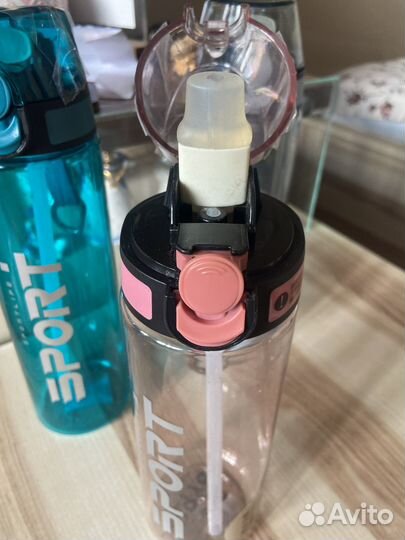 Спортивная бутылка для воды новая