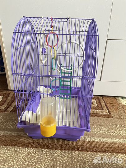 Клетка для попугая бесплатно