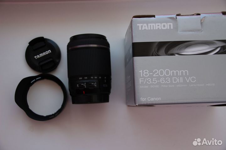 Tamron 18-200 mm 3.5-6.3 Di ll (Canon)