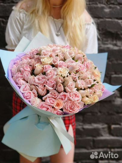 101 Роза. доставка (круглосуточно)