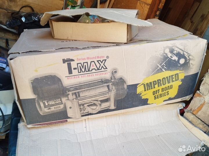 Лебёдка t max 9500 improved of road series