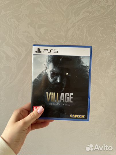 Resident evil village ps5 диск