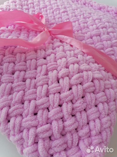 Плед детский плюшевый