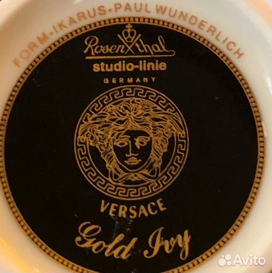 Кофейная пара rosenthal Versace фарфор Германия