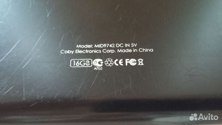 Планшет Mediox Mid9742 DC in 5v